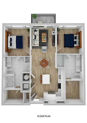 Floor plan B3