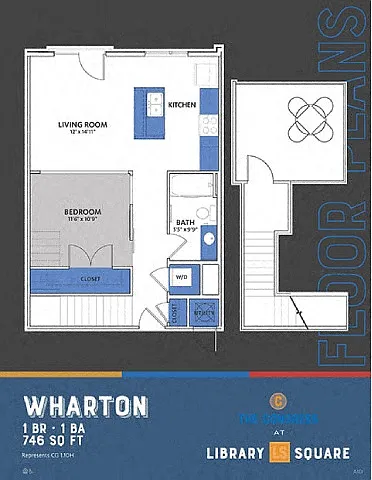 Floor plan Wharton