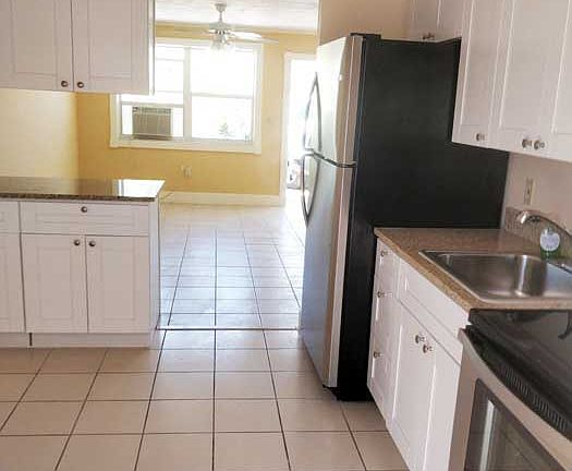 kitchen towards living room