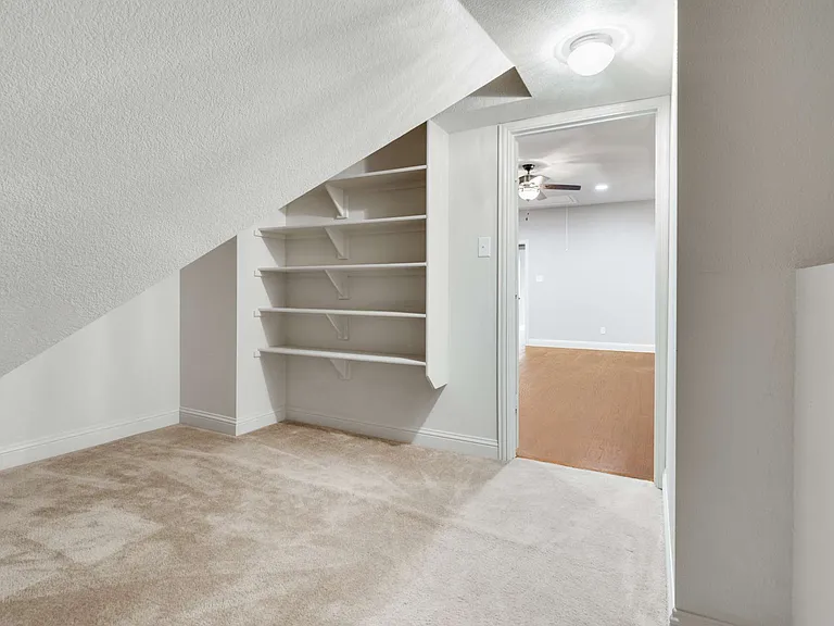 Large closet attachted to office/media room