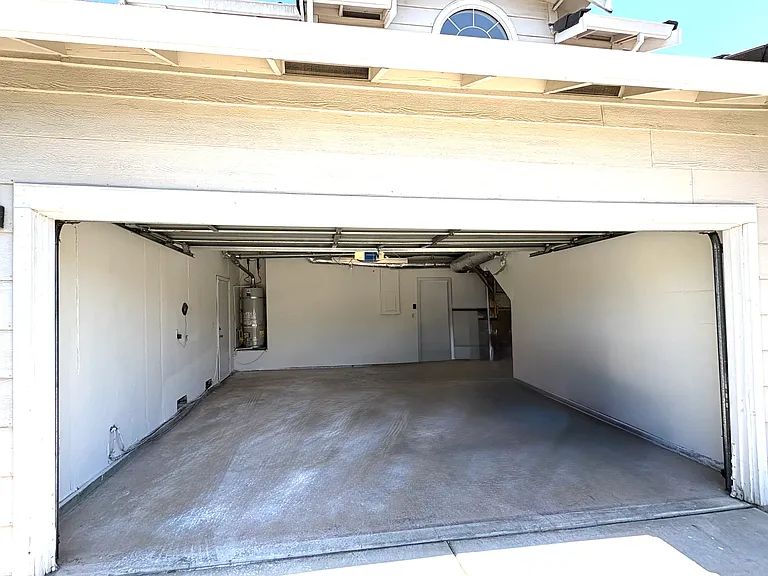 Clean, Freshly Painted 2-Car Garage
