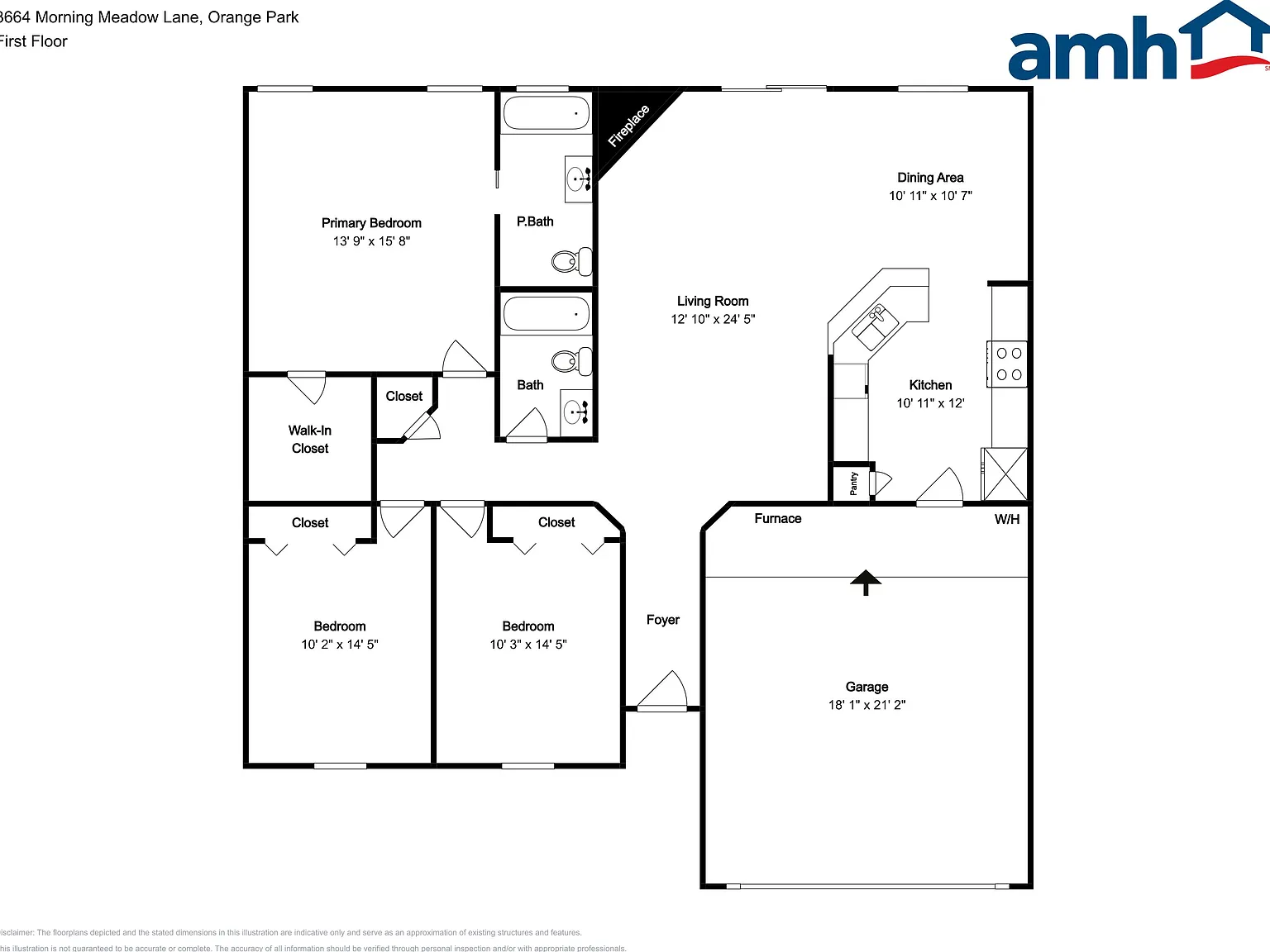 3 bed, 2.0 bath, 1454 sqft, $1,805 — Photo 2