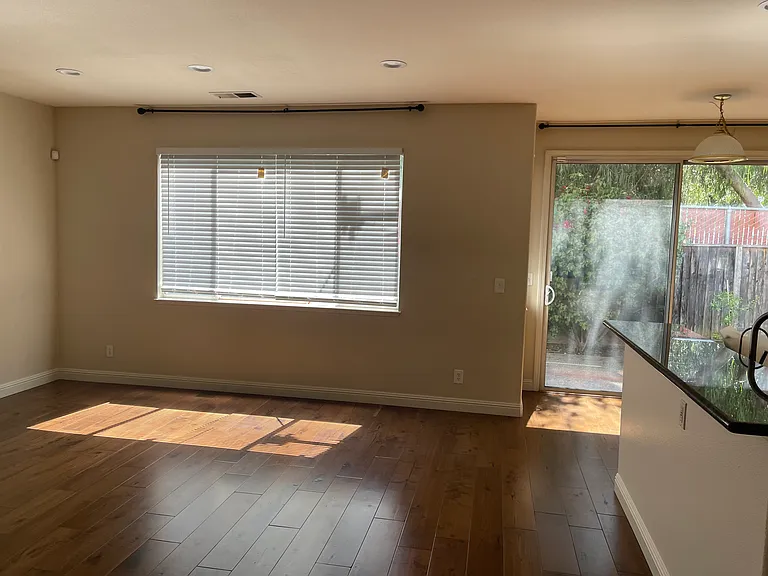 Empty family room
