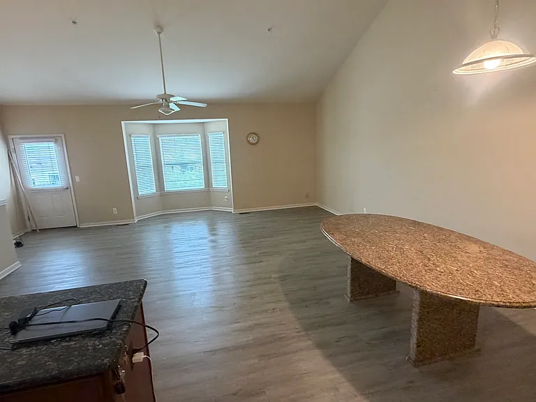 spacious living room