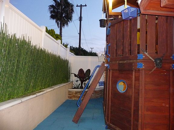 Custom pirate ship playhouse