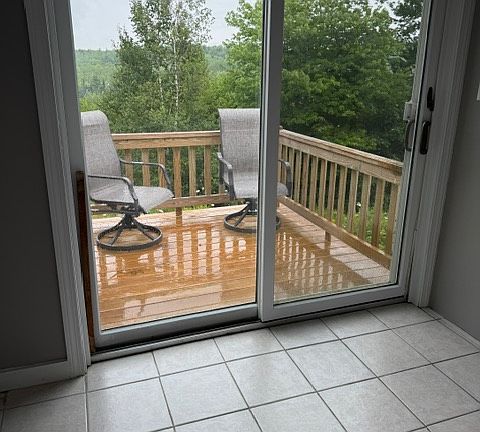 Back Balcony off the Nook