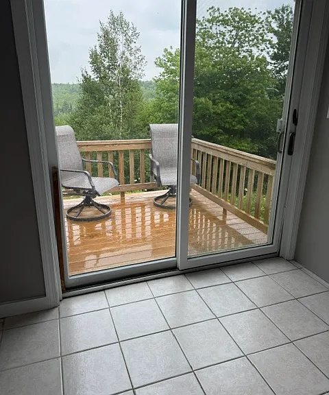 Back Balcony off the Nook