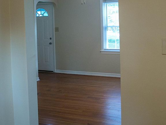 Living room from dining room view