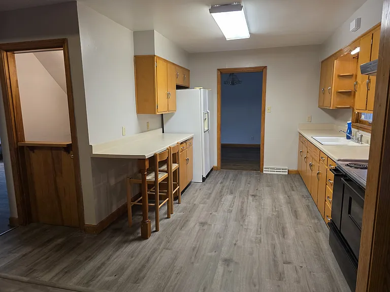 Kitchen From Entry Room