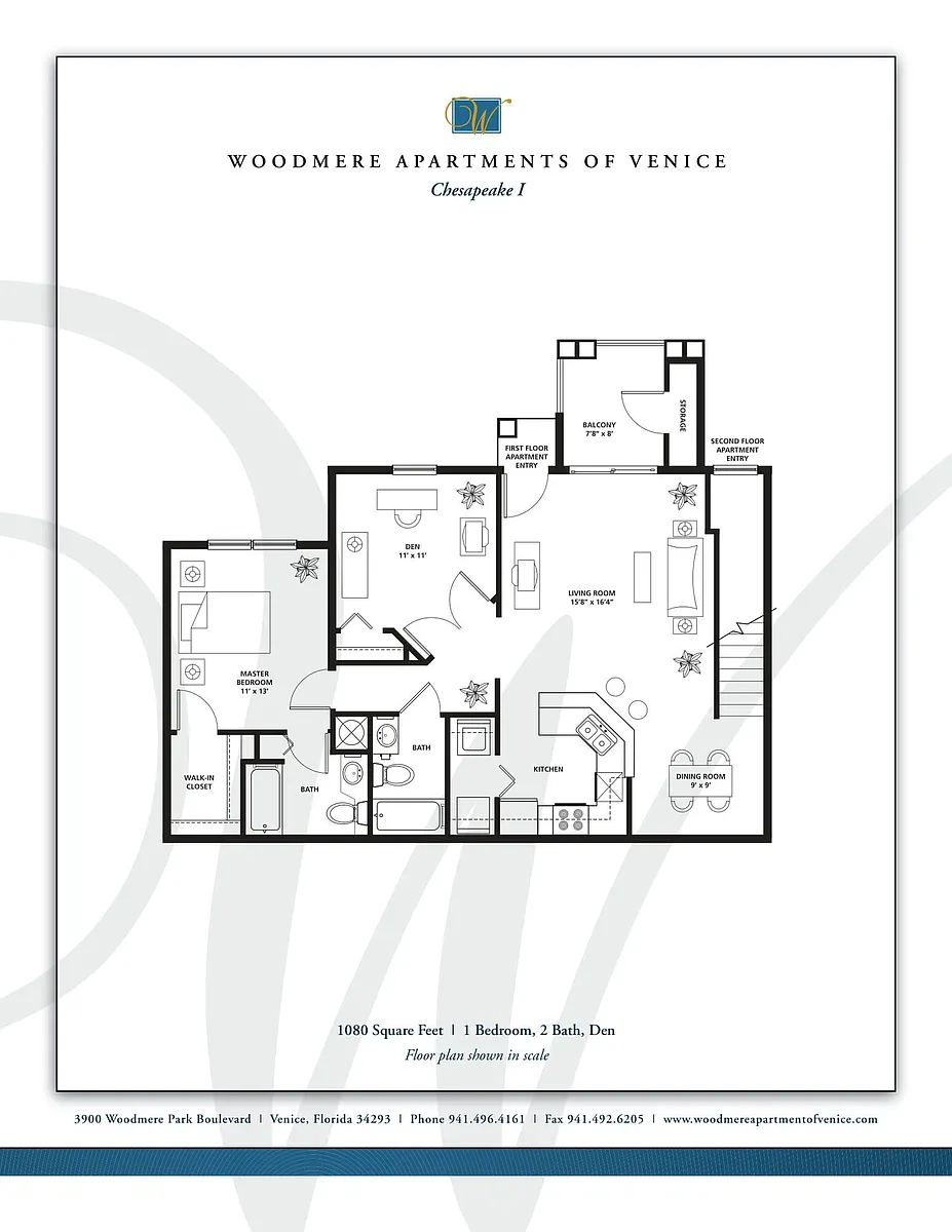 Floor plan Chesapeake 1