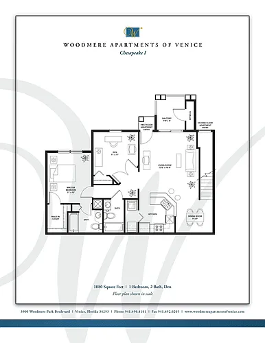 Floor plan Chesapeake 1