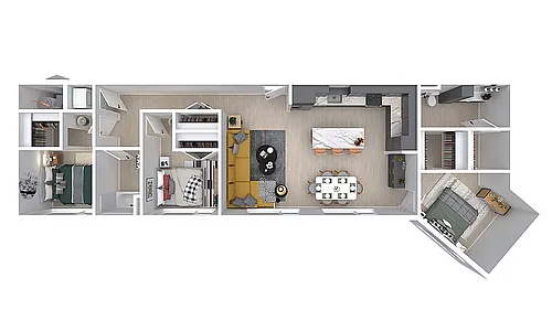 Floor plan Starlight (Income Restricted)