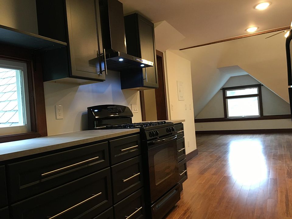 kitchen into living room
