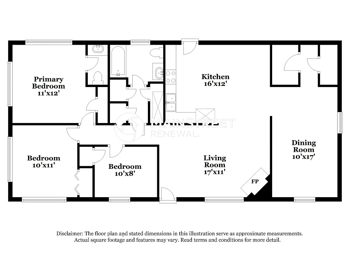 Floor Plan - 6108 E 149th St