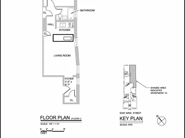123 E 82nd St APT 1C, New York, NY 10028
