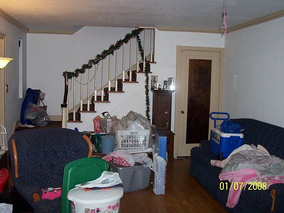 23 foot Living Room (front & rear stairs)