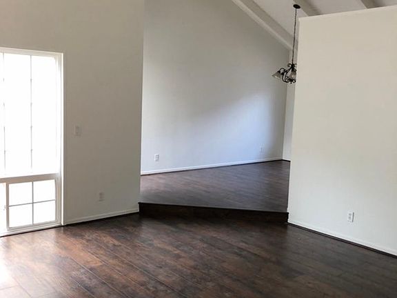 View from living room to dining room