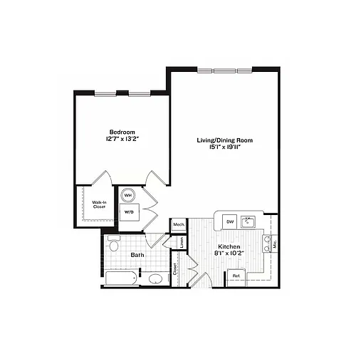 Floor plan Beacon 7