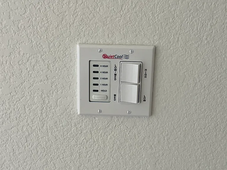 Whole house fan