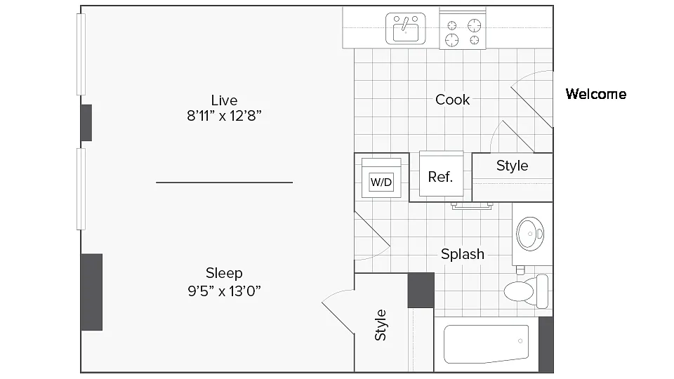 Floor plan Atlanta - Junior