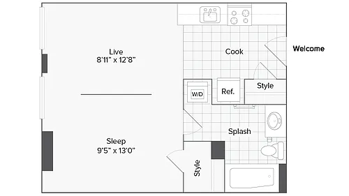 Floor plan Atlanta - Junior