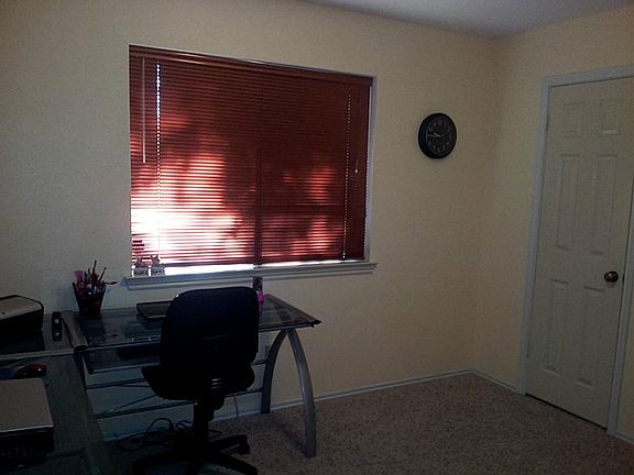 one of the bedrooms used as a study