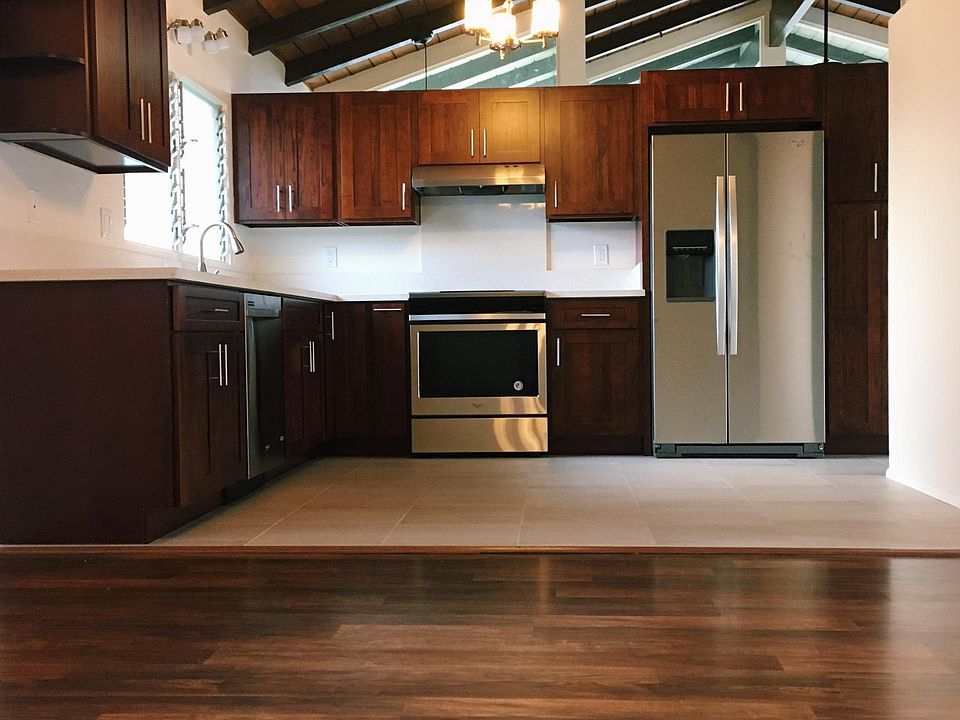 Kitchen and dining area
