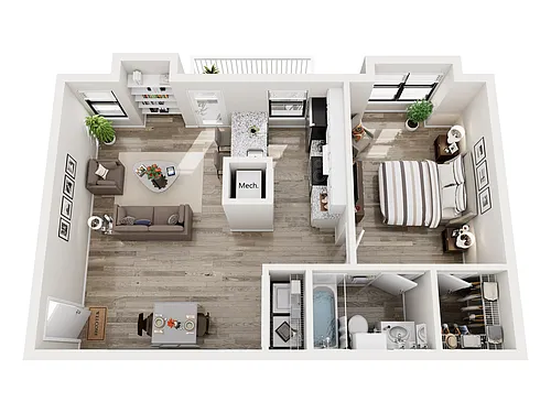 Floor plan The Beacon I