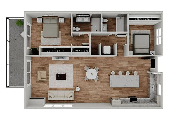Floor plan B08