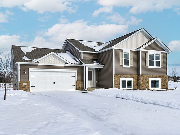 The Nicollet is a beautiful split level home