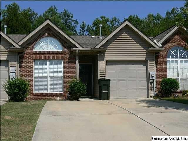 Garage with parking pad