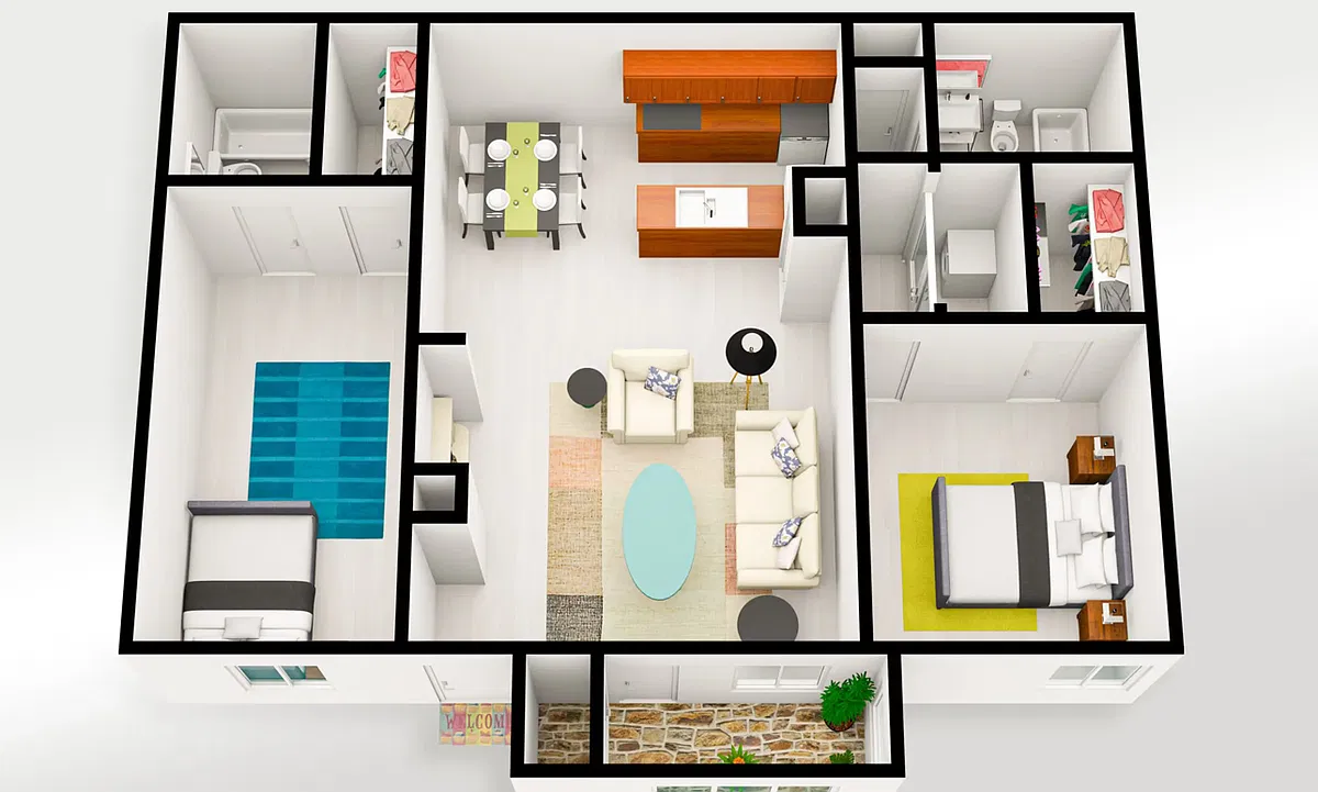 Floor plan B2
