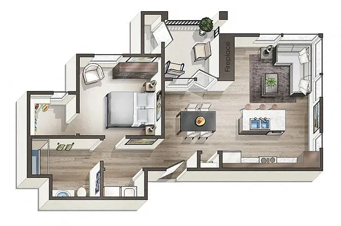 Floor plan Topaz