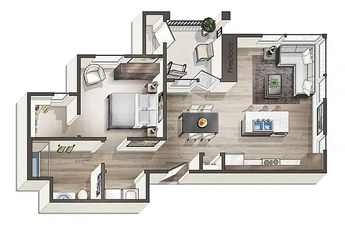 Floor plan Topaz