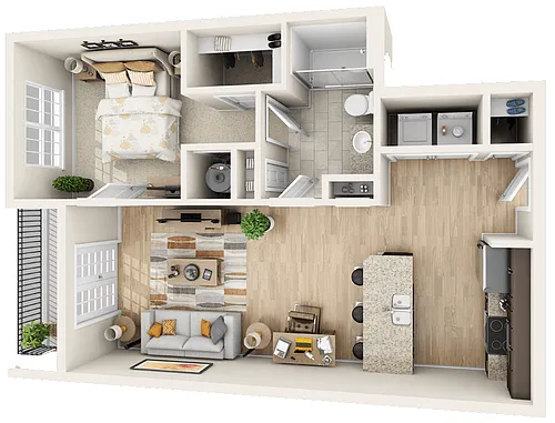 Floor plan The Market