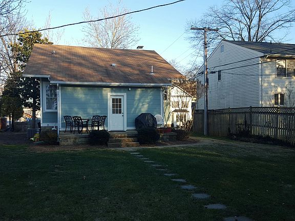 Rear entrance to house - English basement apartment has its own separate entrance