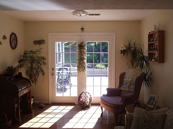 living room out to deck
