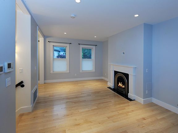 Living room, view from kitchen area