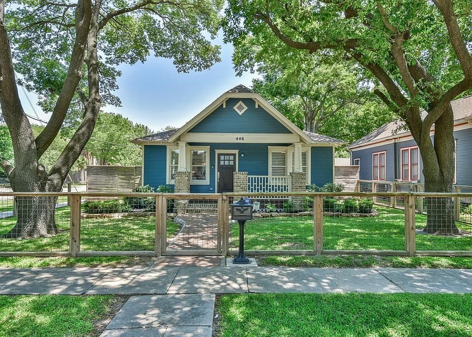 Fully fenced and fully remodeled 4/3 on beautiful tree-lined Arlington Street in the Heights!