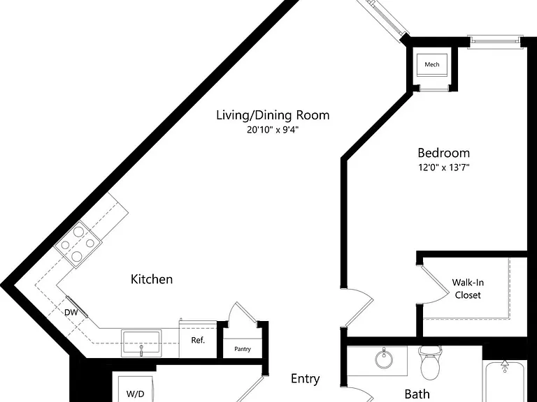 B3 floor plan The Riva