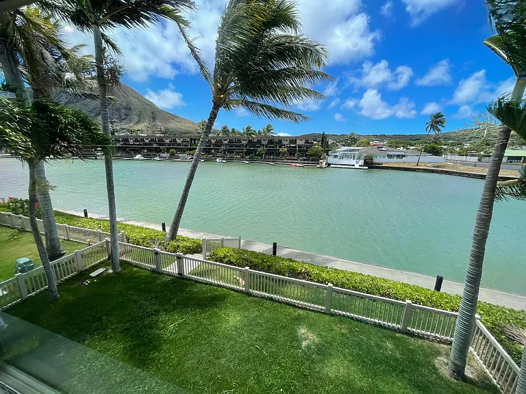 View of the marine and Koko Head from the master bedroom