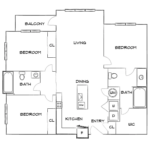 Floor plan Design 3A20