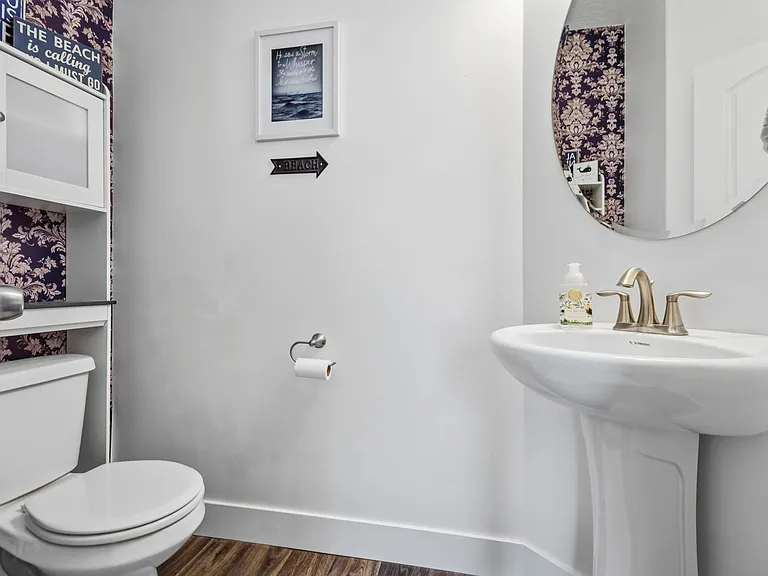 Half bath for guests