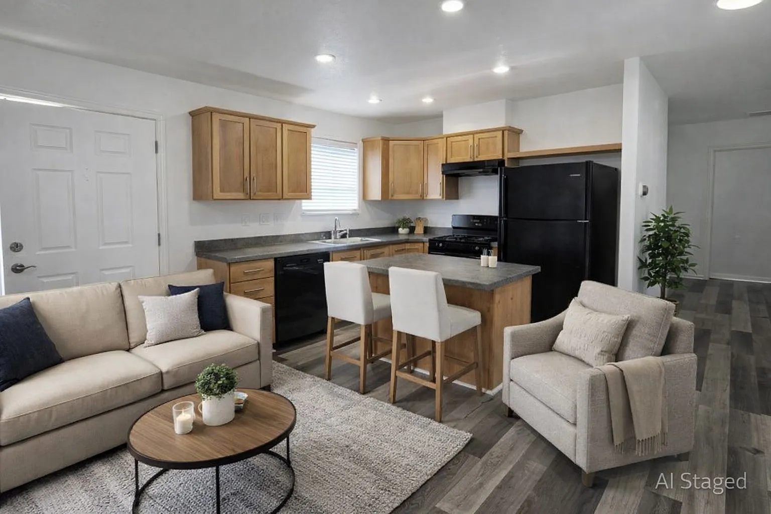 2 bed, 1.0 bath, 672 sqft, $1,600 — Photo 4
