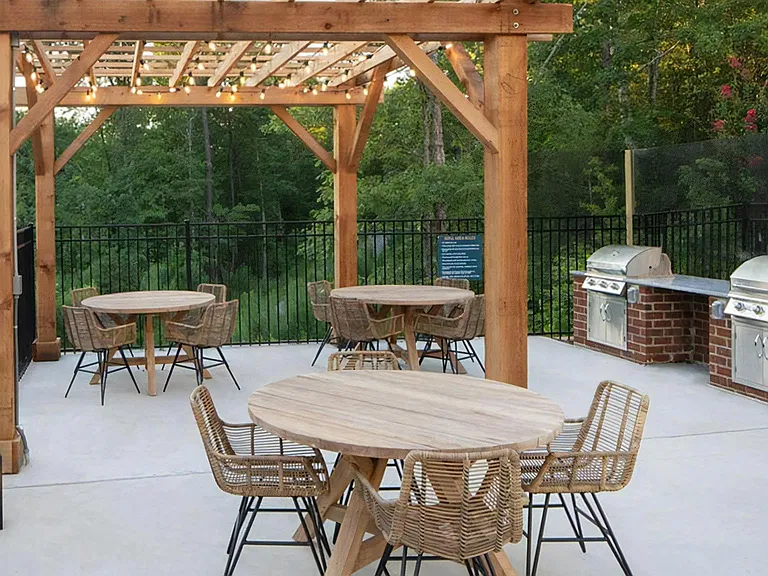 Outdoor Community Grilling Stations & Picnic Areas