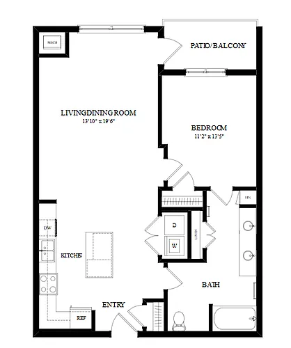 Floor plan A10