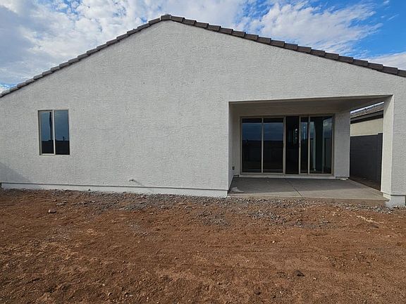 Back exterior elevation