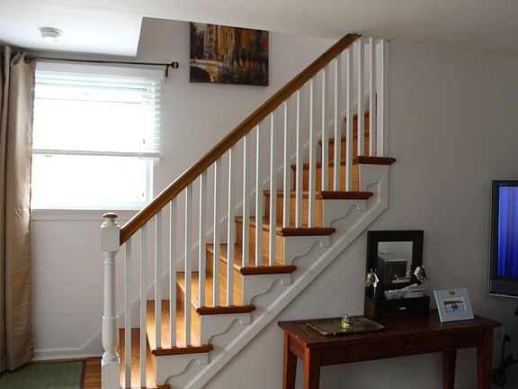 Stairs off of living room