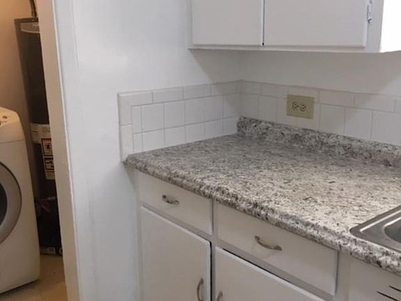 Newer kitchen countertops.