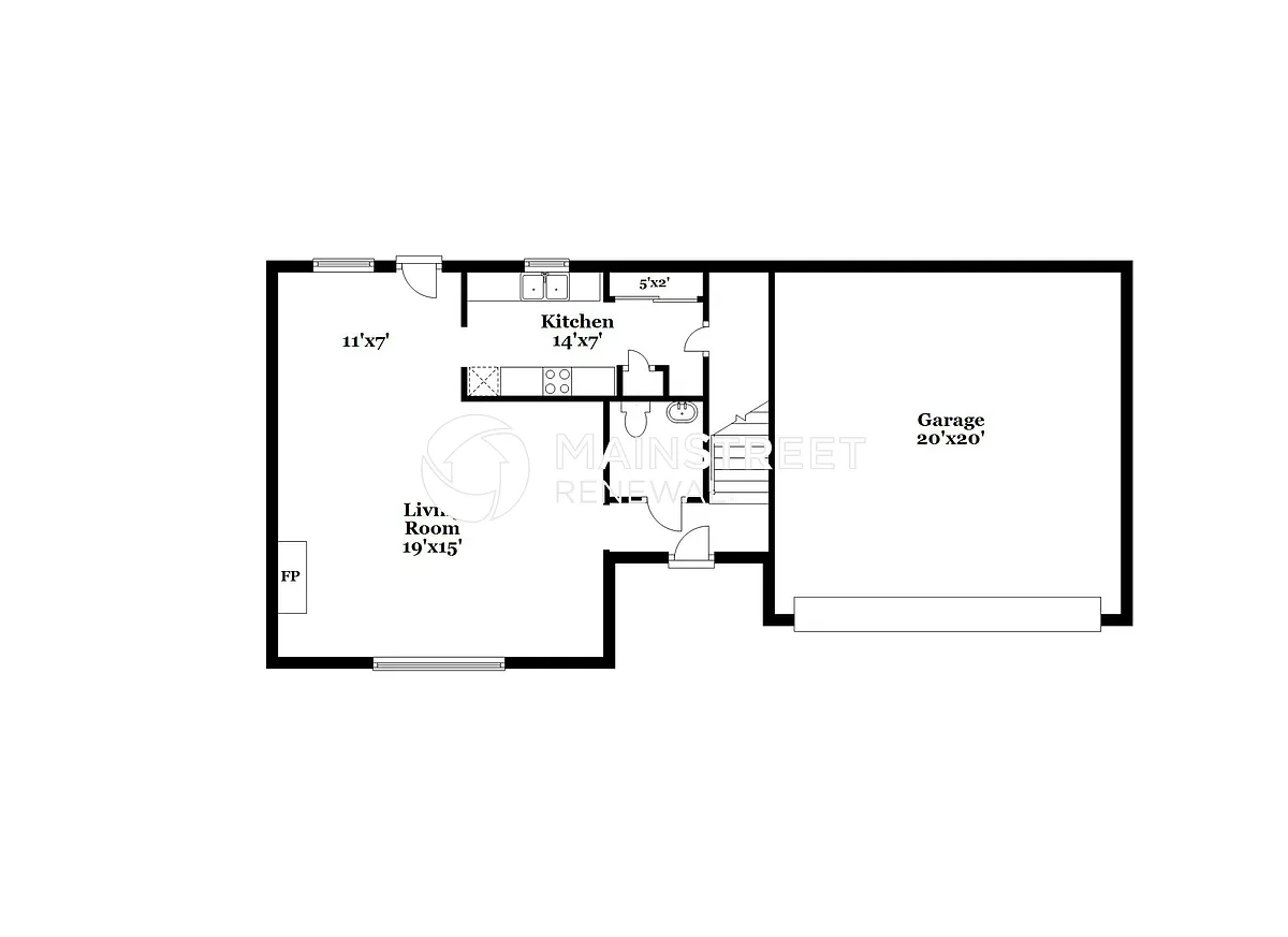 Floor Plan - 1512 Yellowbird Ct